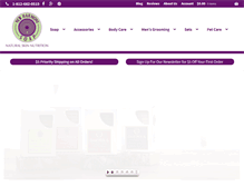 Tablet Screenshot of newharmonysoap.com